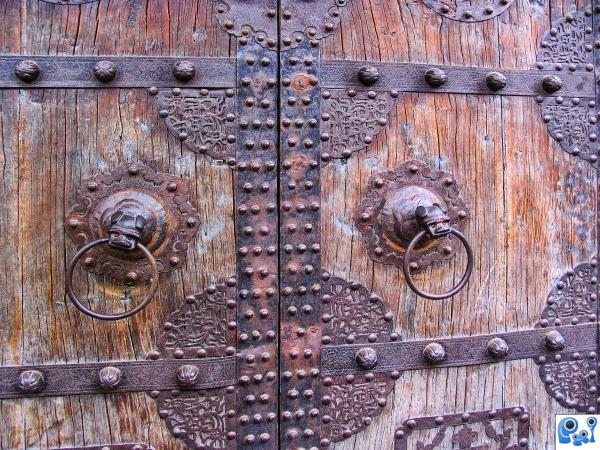 Old Chinese door